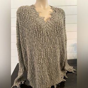 Olive Green plus size sweater